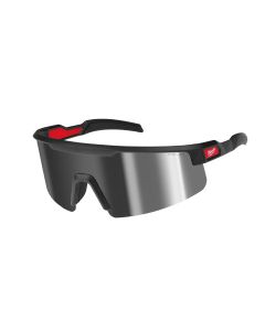 MLW48-73-2502 image(0) - Milwaukee Tool Wrap Around Safety Glasses - Mirrored Anti-Scratch Lenses