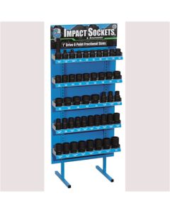 Grey Pneumatic 1" Drive Fractional Display - 6 Point
