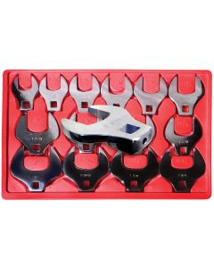 V8T7814 image(1) - V-8 Tools CROWFOOT WRENCH SET 14PC 1/2DR 1-1/16-2