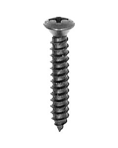 AVC10166 image(0) - AUVECO #8 X 1 W/ #6HD PHIL OVAL HD T.S. BLACK OXIDE