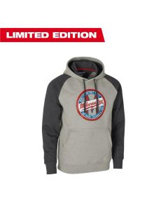 MLWHOOD1924GL image(2) - Milwaukee Tool Limited Edition 100th Anniversary: 1924 Work Hoodie Gray Large