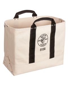 KLE5156 image(1) - Klein Tools Canvas Tool Bag, 19-Inch