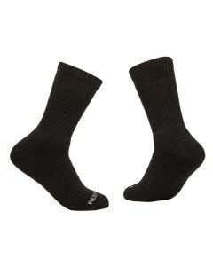 Redback Boots USA Everyday Womens Crew Solid Black