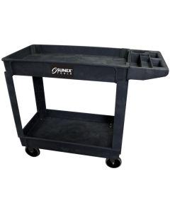 SUNEX Compact Heavy Duty Utility Cart, Blac