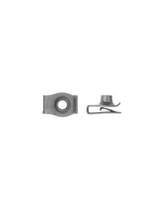 DCO5558 image(0) - Disco Automotive Hardware 5558PK Short Extruded U-Nut, M10 x 1.5 mm Screw, Black