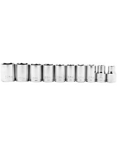 Wilmar Corp. / Performance Tool 10 Piece 1/2" Drive Socket Set