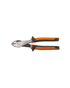 KLE200028EINS image(0) - Klein Tools Diagonal Cutting Pliers, Insulated, Slim Handle, 8-Inch