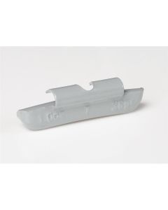 PLO10871 image(0) - PLOMBCO Inc 0.25 oz T style Plasteel clip-on weight