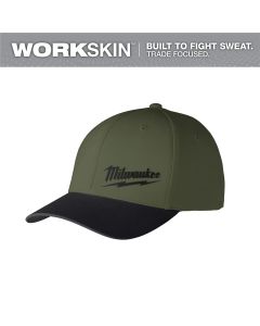 MLW507E-SM image(0) - Milwaukee Tool WORKSKIN™ Performance Fitted Hat