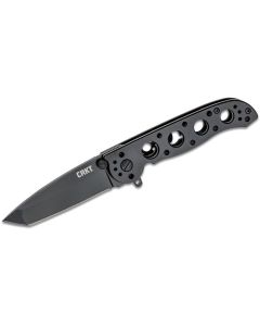 CRKM16-02KS image(1) - CRKT (Columbia River Knife) M16-02KS 12C27 Oxide Plain Blade Folding Knife with Frame Lock Stainless Steel Handle - Black