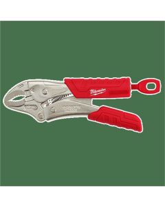 MLW48-22-3405 image(0) - Milwaukee Tool 5" Locking Pliers Curved Jaw w/ Durable Grip