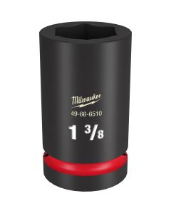 Milwaukee Tool SHOCKWAVE Impact Duty  1"Drive 1-3/8" Deep 6 Point Socket