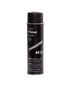 TRP4613 image(0) - Transtar Autobody Products 4613 2-in-1 Primer Aerosol Can - 16 oz Net Weight - Black