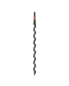 MLW48-13-6812 image(1) - Milwaukee Tool 1-1/8" x 24" SHOCKWAVE Lineman's Impact Auger Bit