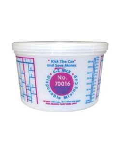E-Z Mix 1 PINT DISPOSABLE MIXING CUPS 100/BOX