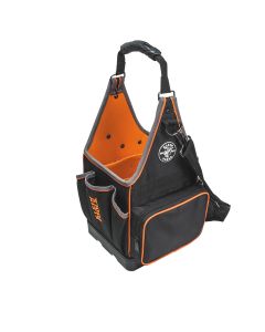 Klein Tools Zipper Bag, Canvas Tool Pouch, 10-Inch, Yellow