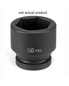 Grey Pneumatic 1" Drive x 35mm Standard Socket