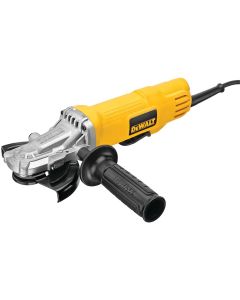 DWTDWE4120FN image(1) - DEWALT 4-1/2 In. - 5 In. Flathead Paddle Switch Small Angle Grinder With No Lock-On