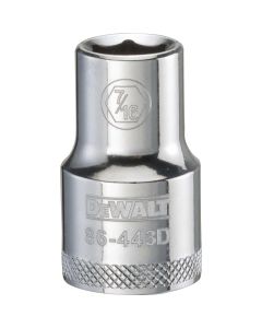 DWTDWMT86443OSP image(0) - DEWALT 001Pc 12Dr Socket-06Pt-7/16