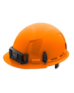 MLW48-73-1132 image(2) - Milwaukee Tool BOLT Orange Front Brim Hard Hat w/6pt Ratcheting Suspension (USA) - Type 1, Class E