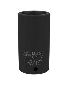 WLMM852 image(1) - Wilmar Corp. / Performance Tool 1/2" Drive 1-3/16 6pt Deep Impact Socket