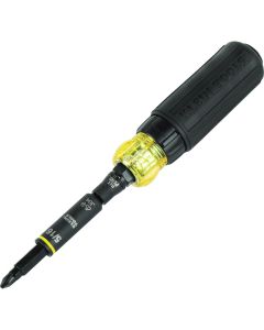 KLE32500MAG image(0) - Klein Tools 11-in-1 Magnetic Screwdriver / Nut Driver