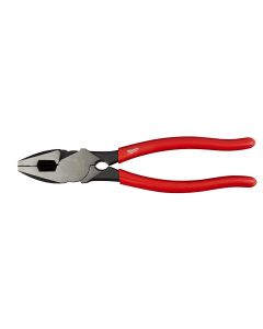 MLW48-22-6503 image(1) - Milwaukee Tool High-Leverage Lineman's Pliers with Thread Cleaner