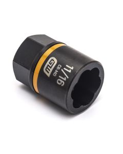 KDT84775 image(0) - GearWrench 3/8 Inch Drive Bolt Biter Impact Extraction Socket 11/16 Inch
