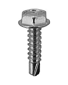 AVCAP9615 image(0) - AUVECO AP9615 Hex Washer Head Sems Teks Point Tapping Screw, #10 Screw x 3/4 in L, Zinc