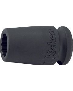 Ko-ken USA 13405A-1/4 3/8 Sq. Dr. Socket 1/4 12 point Length 32mm