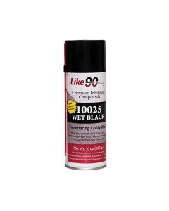 LKE10025 image(0) - Like 90 10025 CIC Wet Black Penetrating Cavity Wax, 10 oz Aerosol Can, Black