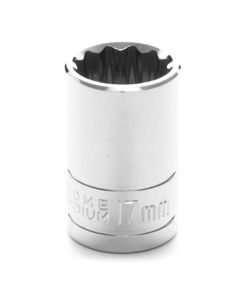 WLMW32817 image(0) - Wilmar Corp. / Performance Tool 1/2" Drive 17mm 12pt Socket