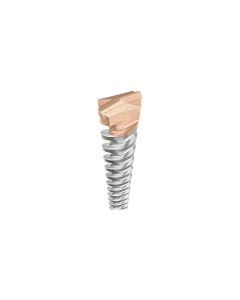 DWTDW5706 image(0) - DEWALT Concrete Drill Bit For Rotary Hammer, Spline Shank 1/2-Inch X 22-Inch X 27-Inch, 2-Cutter