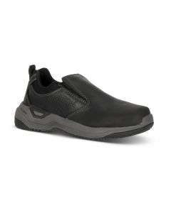FSIA9107-6-5D image(0) - Avenger Work Boots Foreman MAX Low Slip-On - Women's - CN|EH|SR|SF - Black - Size: 6.5 - D - (Regular)