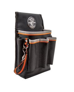 KLE5243 image(0) - Klein Tools Tradesman Pro&trade; Tool Pouch, 15 Pockets, 11.5 x 4.5 x 10-Inch