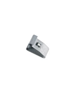 AUVECO 21187 Front and Rear Bumper/Grille Clip, 10 mm W x 18 mm H x #6 Screw, Metal, Zinc