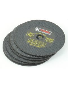 KTI71303 image(2) - K Tool International 6PK CUT-OFF WHEEL 3IN. X 1/32IN. 6/PK