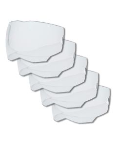KLEKWHOSHIELD image(0) - Klein Tools Phoenix™ Series Panoramic Welding Helmet Outer Shield, 5-Pack