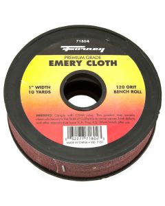 FOR71804 image(1) - Forney Industries Emery Cloth Bench Roll, 120 Grit