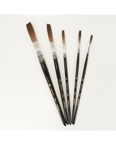 MAB189L-9 image(0) - Mack Brushes Gray Pencil Quill/ Size 9 / Black handle / 1 Ea.
