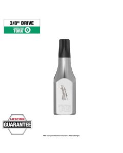 MLW45-34-1158 image(0) - Milwaukee Tool 3/8 Inch Drive T45 Tamper Proof TORX Bit Socket