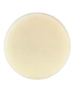 Dynabrade 5-1/2" Dynacut White Foam  Flat Face Polishing Pad