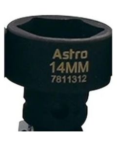 Astro Pneumatic 1/4 Drive 14MM Nano Socket