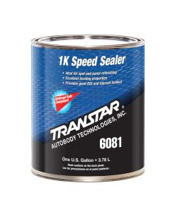 TRP6081 image(0) - Transtar Autobody Products 6081 - 1K Speed Sealer Low VOC 255 Square Feet per Gallon- 1 Gallon - Light Gray