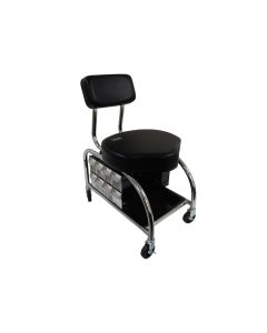 LDS1011108 image(0) - ShopSol Heavy Duty 450 Pound Capacity Tool Trolley with Backrest and 16 Flip-Out Small Parts Storage Bins