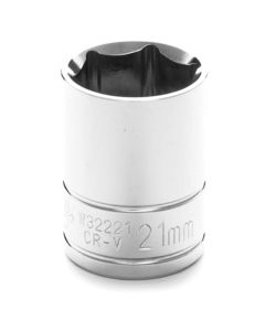 WLMW32821 image(0) - Wilmar Corp. / Performance Tool 1/2" Drive 21mm 12pt Socket
