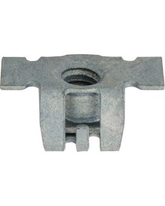 AUVECO 22289 Radiator Grille Nut, M4.2 x 1.41 mm Screw x (6 x 16 mm Dia) Head x 7 mm H, Metal, Magni-565 Blue