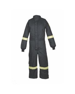 OBRTCG40-CVL-4XL image(0) - OBERON Coveralls - Arc Flash - 40 Cal TCG Ultralight - Color: Black - Size: 4XL