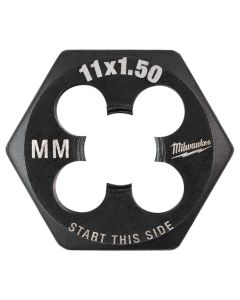 MLW49-57-5356 image(1) - Milwaukee Tool M11-1.50 mm 1-Inch Hex Threading Die