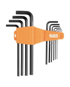 KLELS10M image(0) - Klein Tools Long Hex Key Set, Metric, 10-Piece